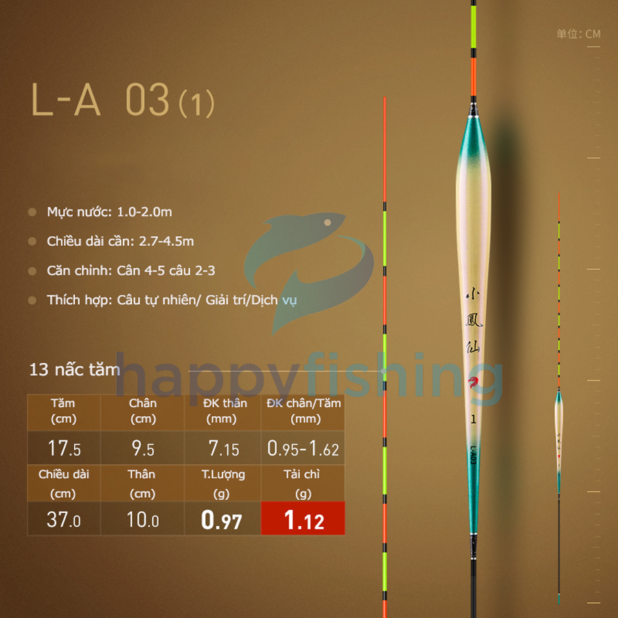 Phao Cỏ Câu Rô Phi, Phao Cỏ Câu Đài Chuyên Cá Nhát Tiểu Phượng Hoàng