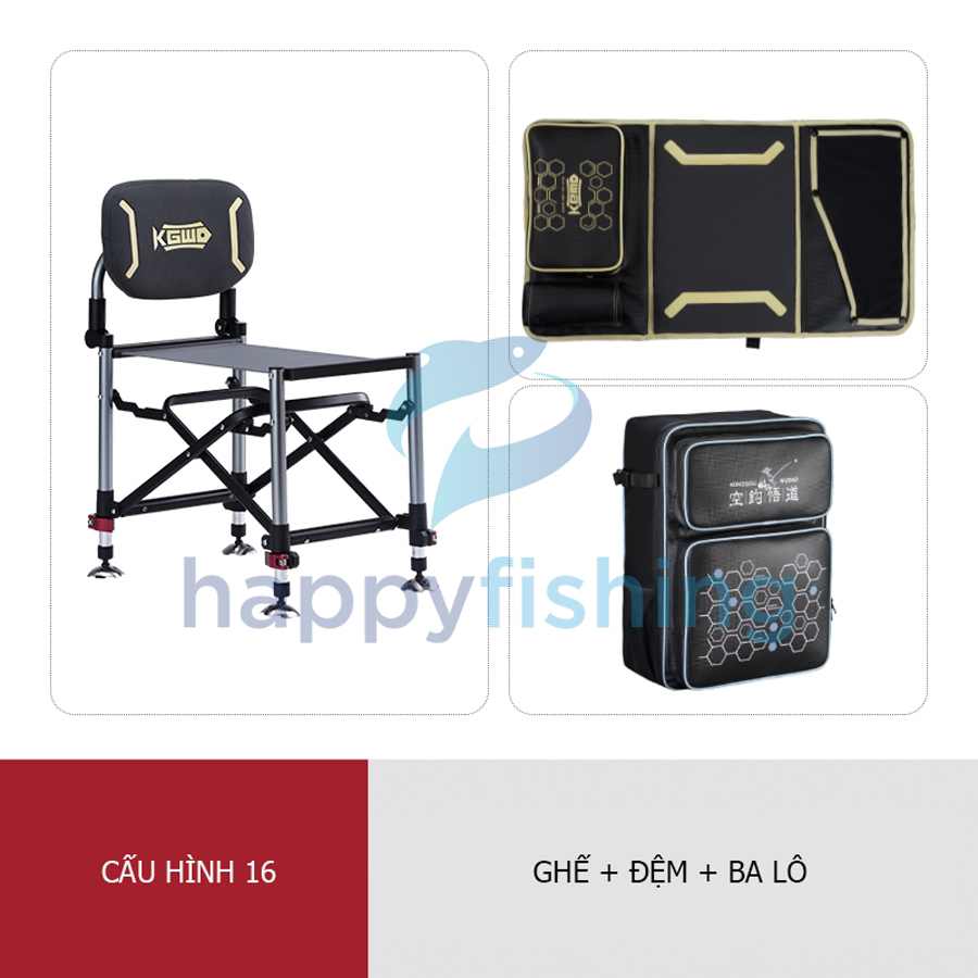 Ghế Xếp Câu Cá Công Thái Học 3.5kg