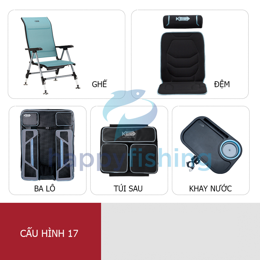 Ghế Câu Đài Địa Hình Công Thái Học Siêu Chịu Lực