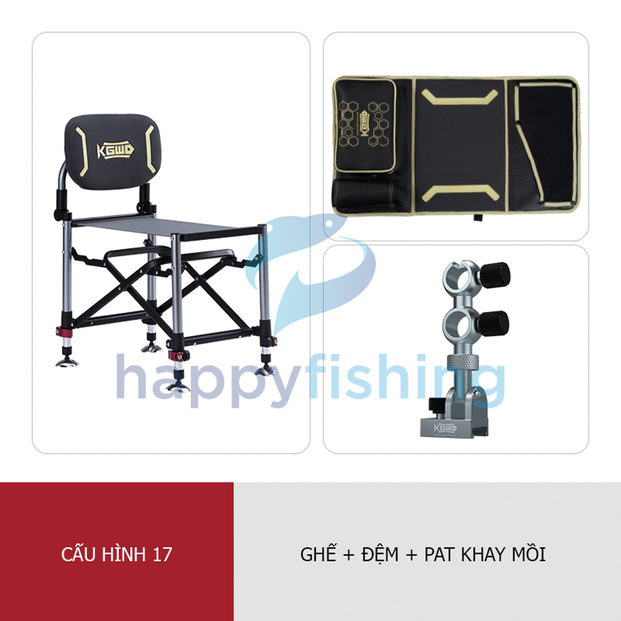Ghế Xếp Câu Cá Công Thái Học 3.5kg