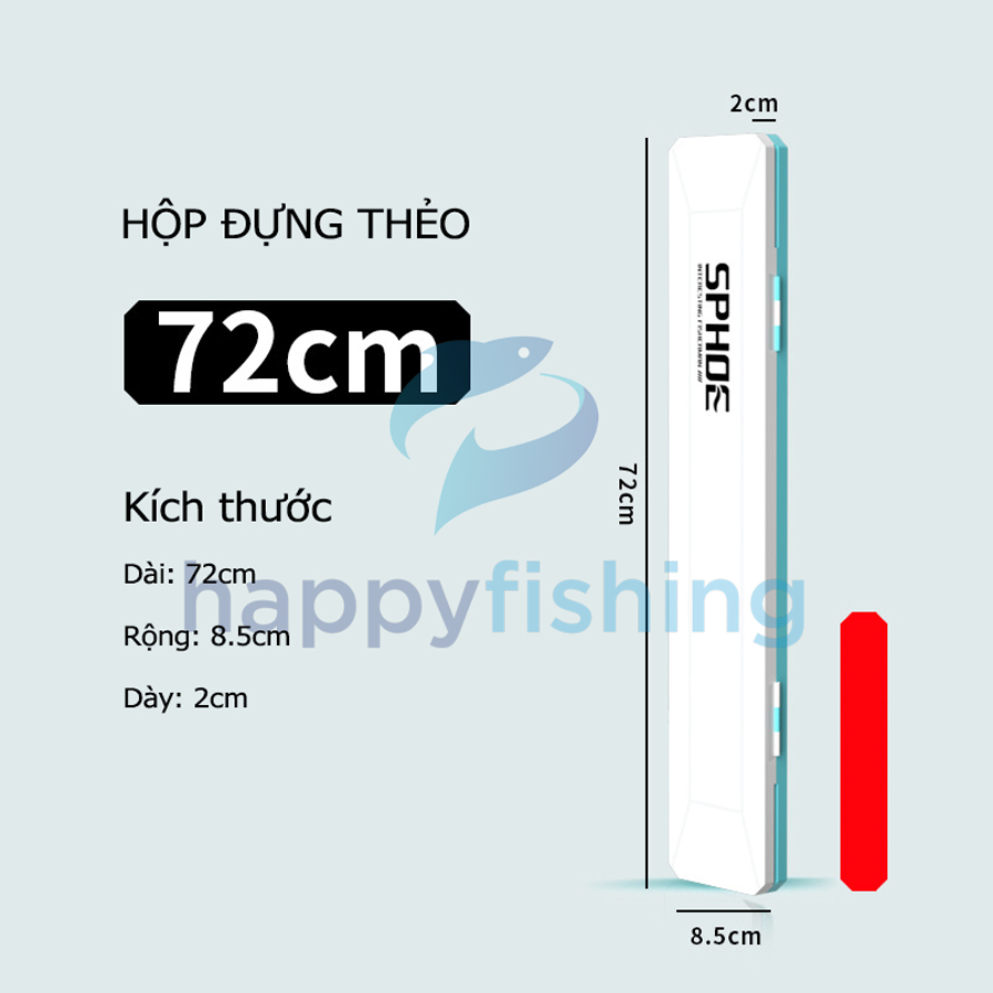 Hộp Đựng Thẻo Câu Đài, Hộp Đựng Thẻo Câu Cá Tiểu Phượng Hoàng