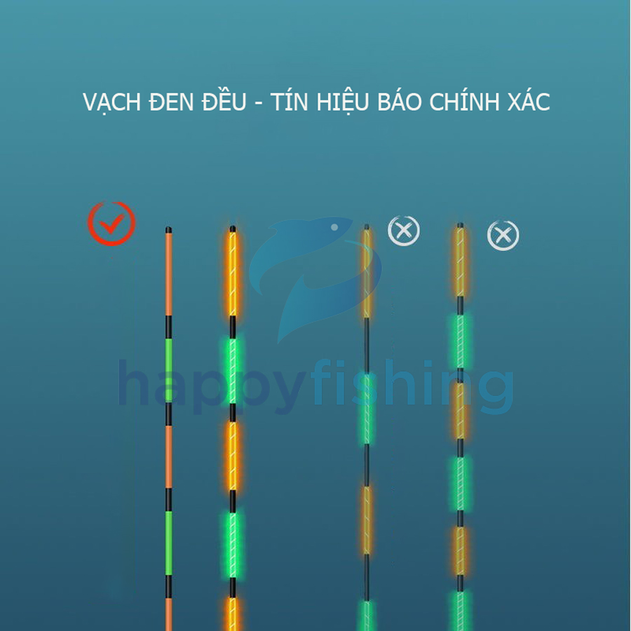 Phao Câu Đài Ngày Và Đêm Đổi Màu, Phao Đèn Câu Ngày Và Đêm Tăm Cứng FUYI 2022