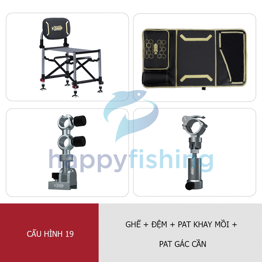 Ghế Xếp Câu Cá Công Thái Học 3.5kg