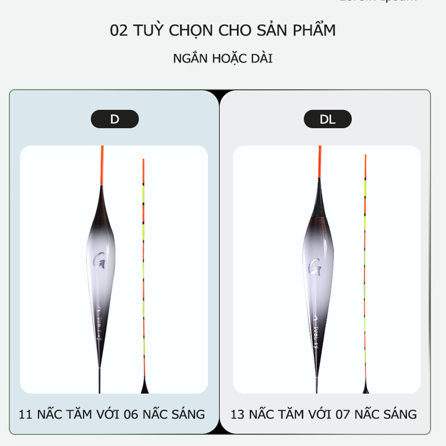 Phao Điện Tăm LED Săn Hàng Ngày Và Đêm Lão Ngư