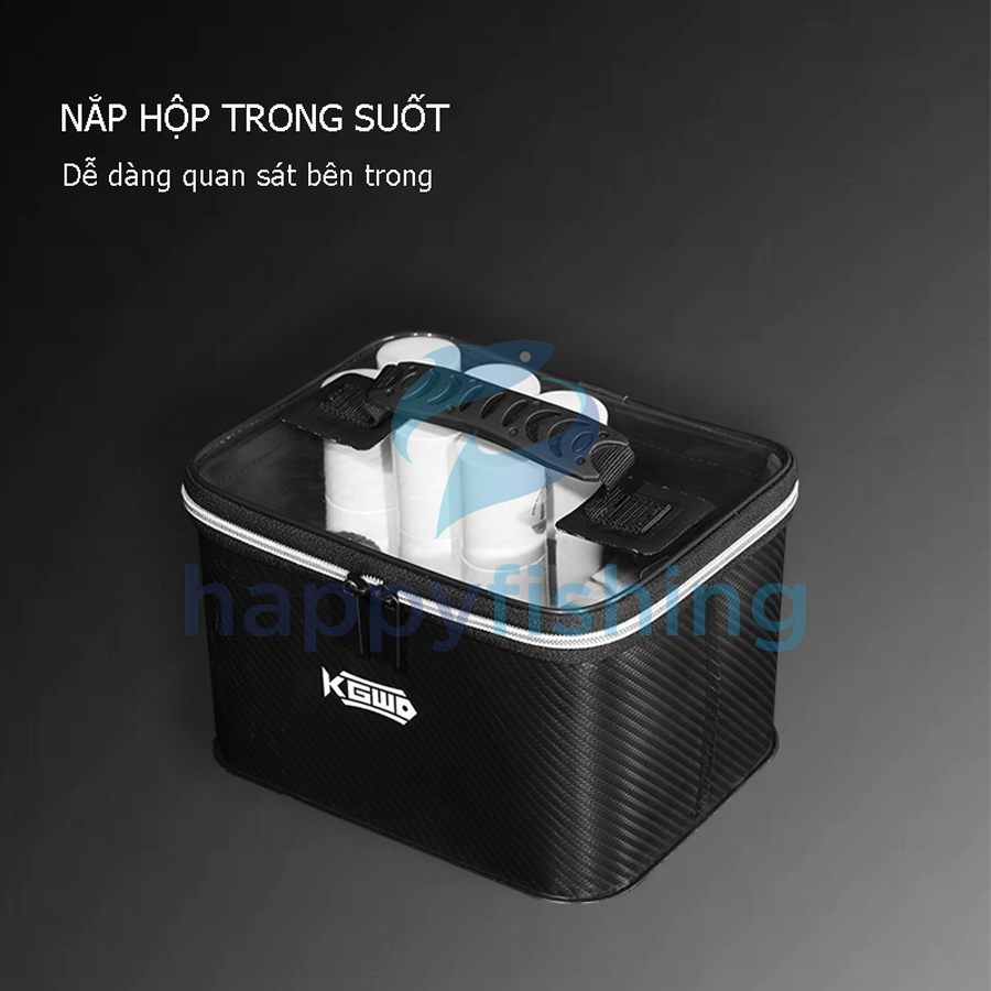 Hộp Đựng Phụ Kiện Câu Đài Carbon Lão Ngư