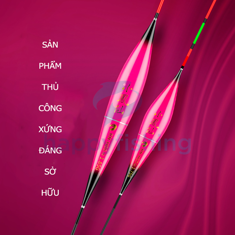 Phao Câu Đài Độ Nhạy Cao Tăm Phao Đỏ Bắt Mắt Tiểu Phượng Hoàng