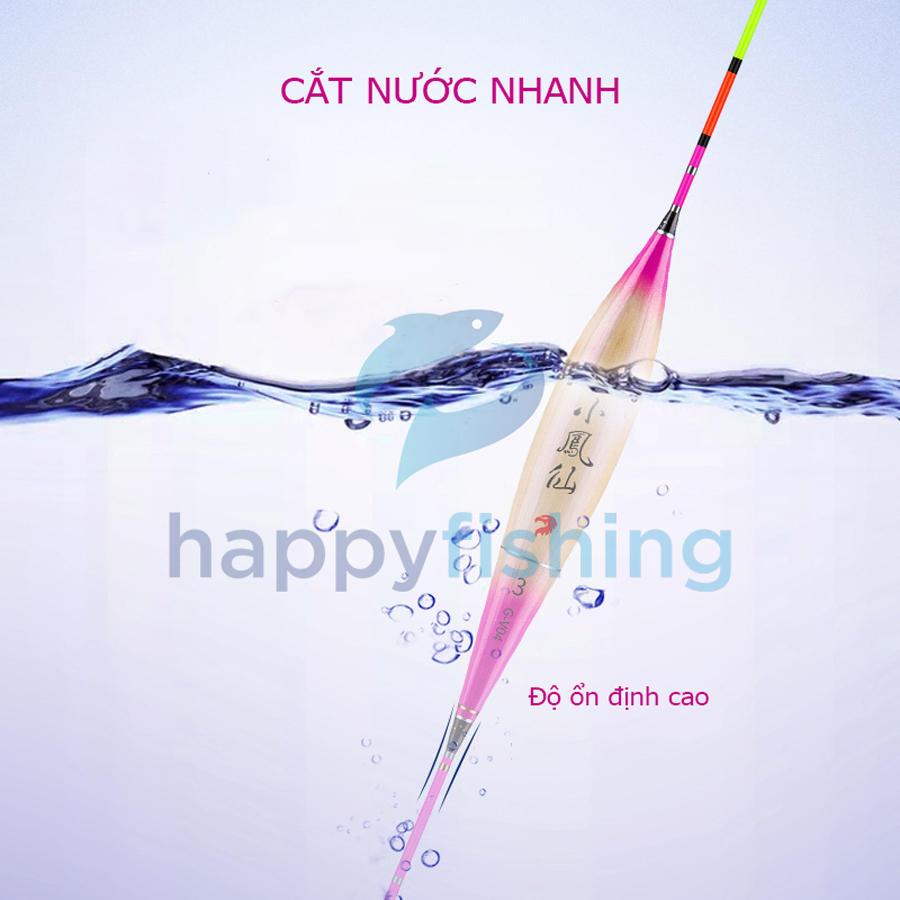 Phao Cỏ Câu Đài, Phao Cỏ Huyết Thủ Công Độ Nhạy Cao Tiểu Phượng Hoàng