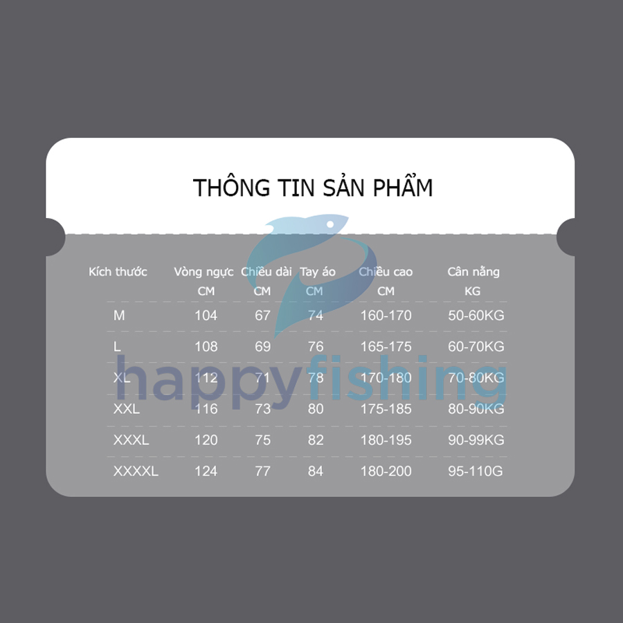 Áo Câu Cá, Áo Chống Nắng MC 2022