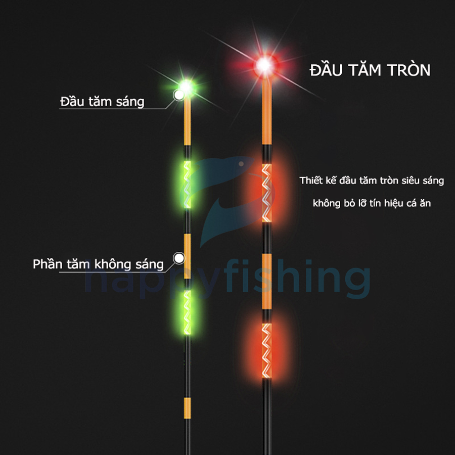 Phao Câu Cá Đổi Màu Thông Minh Tiểu Phượng Hoàng