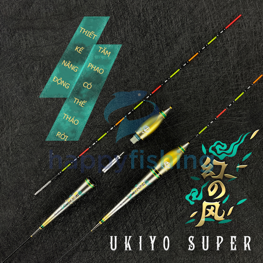 Phao Đèn Câu Đêm, Phao Câu Đài Điện Tử UKIYO UZ-041 (Ảo Chi Phong)