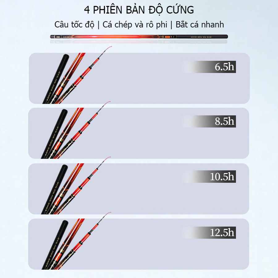 Cần Câu Đài Thi Đấu Lão Ngư Định Thủy Liệt