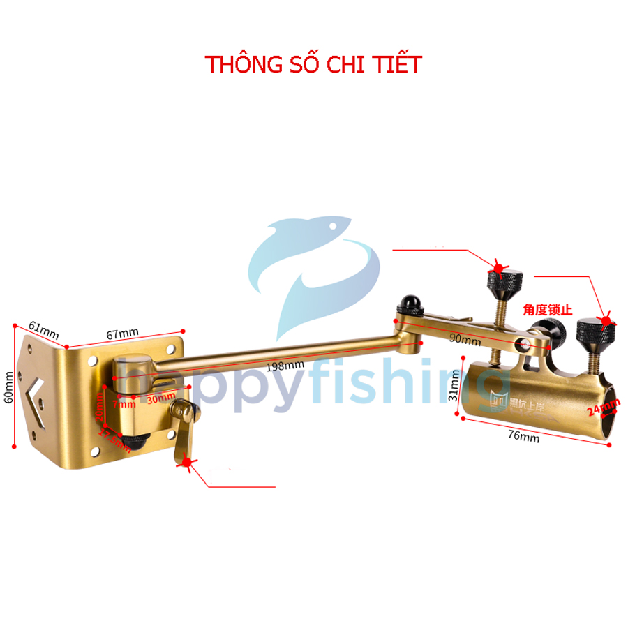 PAT Gác Cần Mở Rộng HKSA Phiên Bản Đặc Biệt