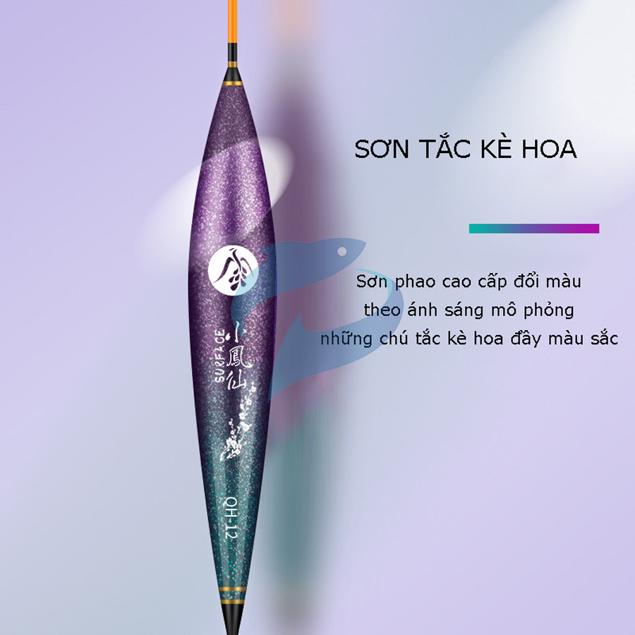 Phao Nano Săn Hàng Sơn Đổi Màu Tiểu Phượng Hoàng