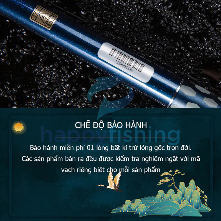 Cần Câu Đài Siêu Nhẹ Lão Ngư Quy Vũ 2022