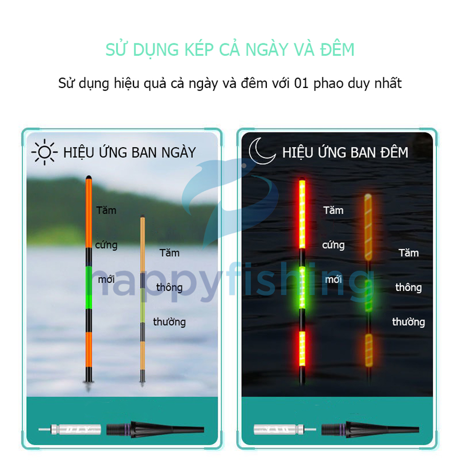 Phao Câu Đài Ngày Và Đêm Tăm Cứng Đổi Màu Tiểu Phượng Hoàng 2022