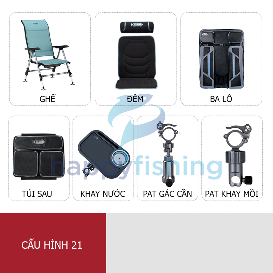 Ghế Câu Đài Địa Hình Công Thái Học Siêu Chịu Lực