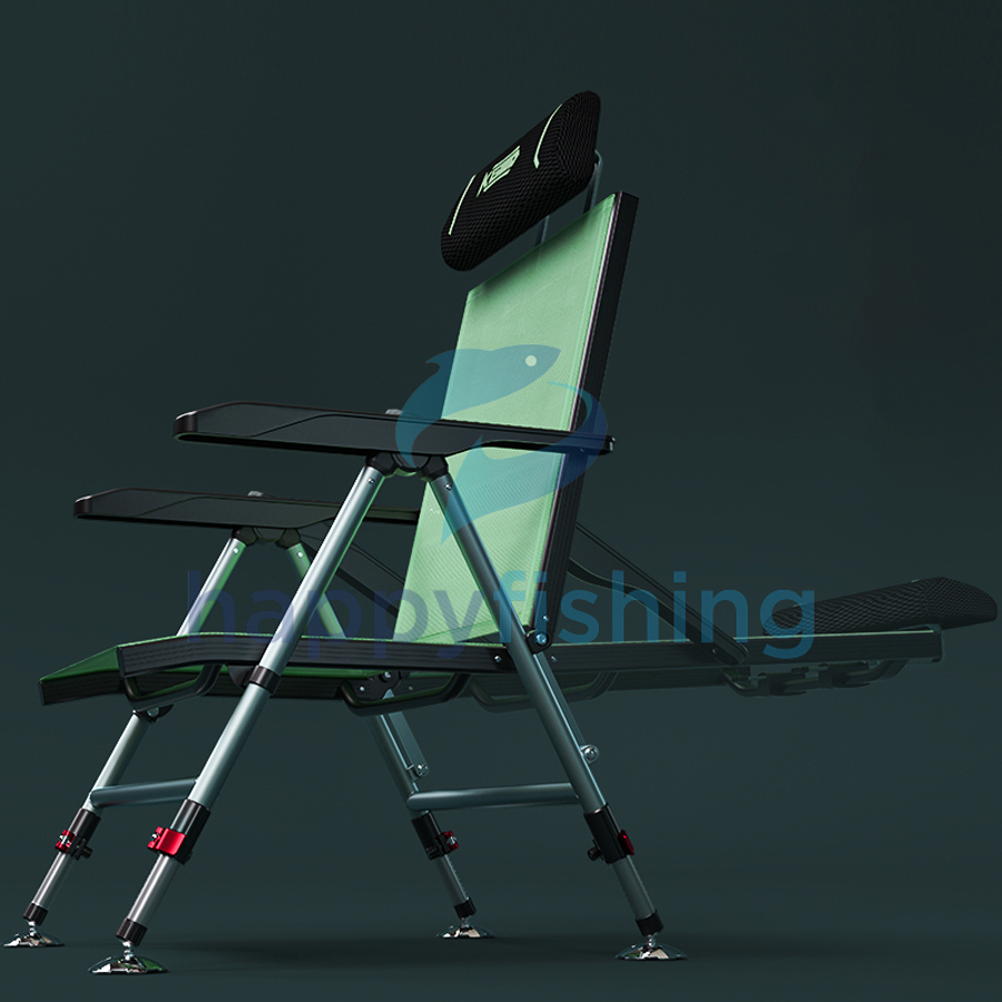 Ghế Câu Cá Công Thái Học Lão Ngư Phiên Bản Tựa Đầu