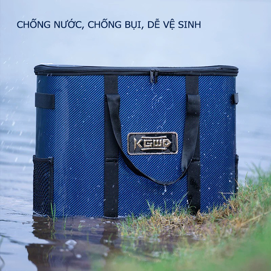 Túi Đựng Cá Carbon Đa Chức Năng Lão Ngư | Phiên Bản Cứng