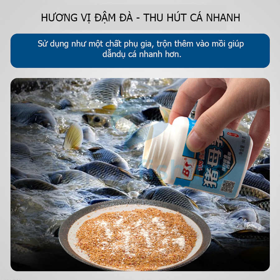 Mồi Câu Cá, Tinh Mùi Sữa Chép, Hương Ngô, Hương Dâu BS