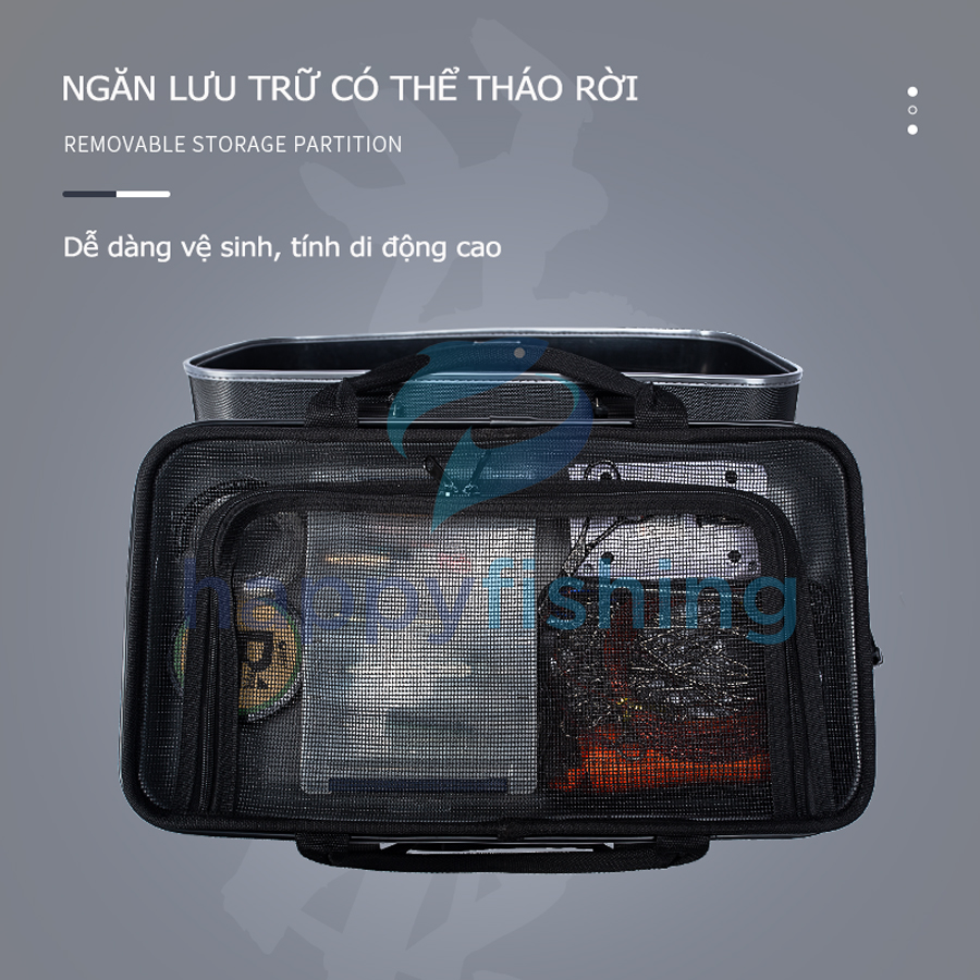 Hộp Câu Cá Đa Năng, Hộp Đựng Đồ Câu Đài, Câu Lure Lão Ngư