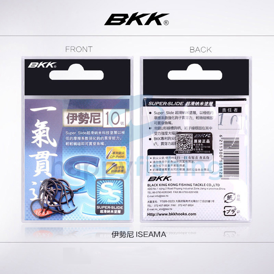 Lưỡi Câu Cá ISEAMA BKK Super Slide Chuyên Săn Hàng
