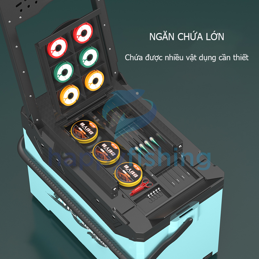 Thùng Câu Cá Nắp Carbon MC 29L Model 2022