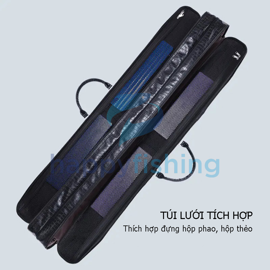 Bao Đựng Cần Carbon 2 Ngăn Đa Chức Năng Lão Ngư