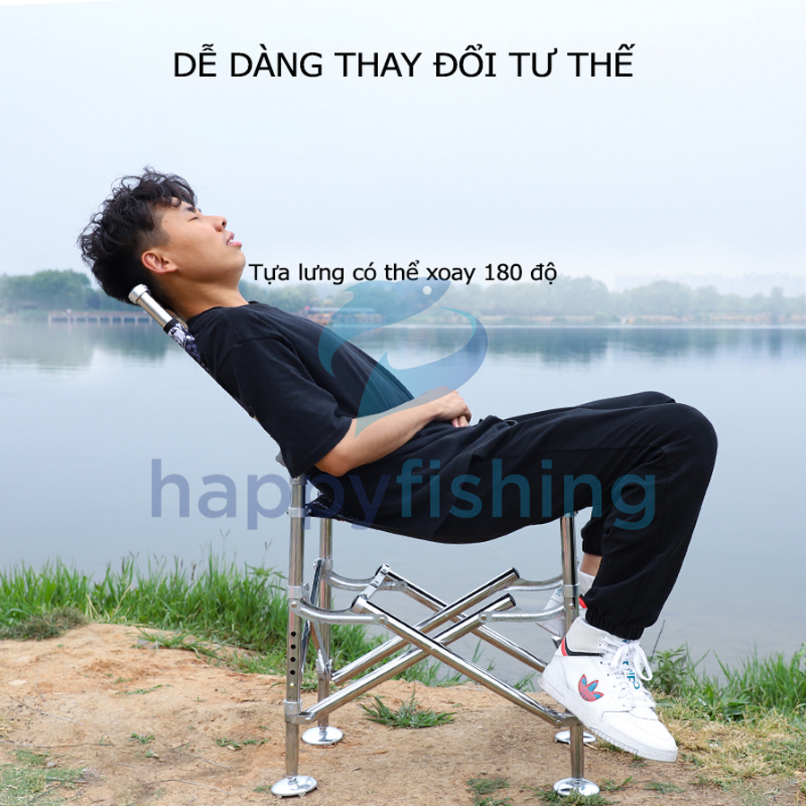 Ghế Câu Cá Địa Hình gấp gọn Ngư Chi Nguyên