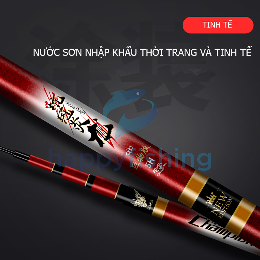 Cần Câu Đài Săn Hàng JINQUAN Khanh Quan Viêm Long Cự Vật Bản 5H Tải Tĩnh 5000G