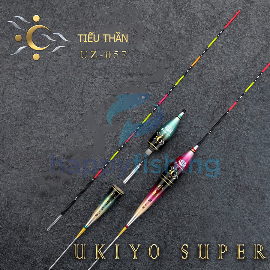 Phao Điện Câu Đài Cao Cấp Chuyên Chép UKIYO UZ-057 (Tiểu Thần)