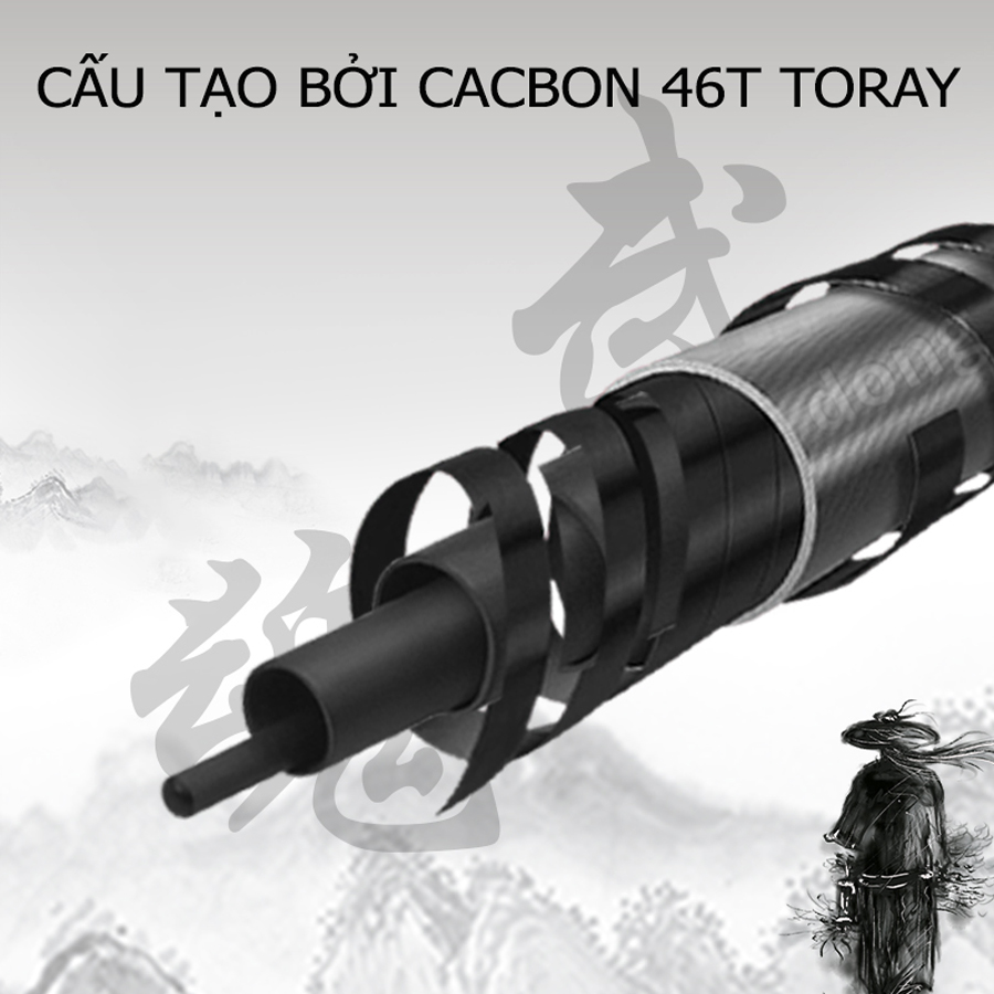 Cần Câu Siêu Nhẹ DONGDAO Vũ Hồn