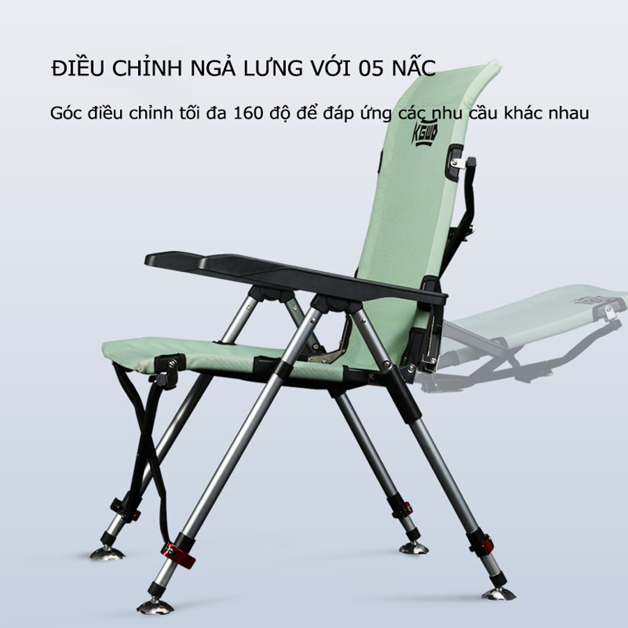 Ghế Câu Cá Công Thái Học Lão Ngư Phiên Bản Gấp Gọn