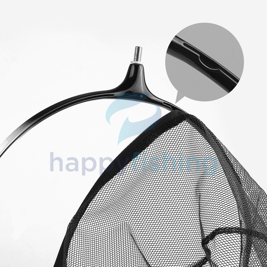 Mặt Vợt Câu Đài, Mặt Vợt Săn Hàng Carbon Lưới Thưa LINNHUE