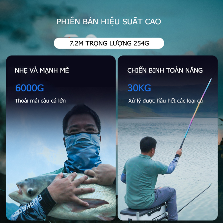 Cần Câu Đài Săn Hàng Lão Ngư Cẩm Lân - Kì Hạm