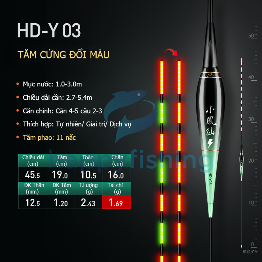 Phao Câu Đài Ngày Và Đêm Tăm Cứng Đổi Màu Tiểu Phượng Hoàng 2022
