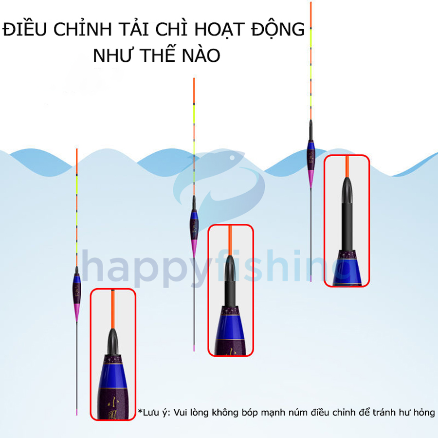 Phao Câu Cá, Phao Câu Đài Độ Nhạy Cao Tích Hợp Thay Đổi Tải Chì Tiểu Phượng Hoàng