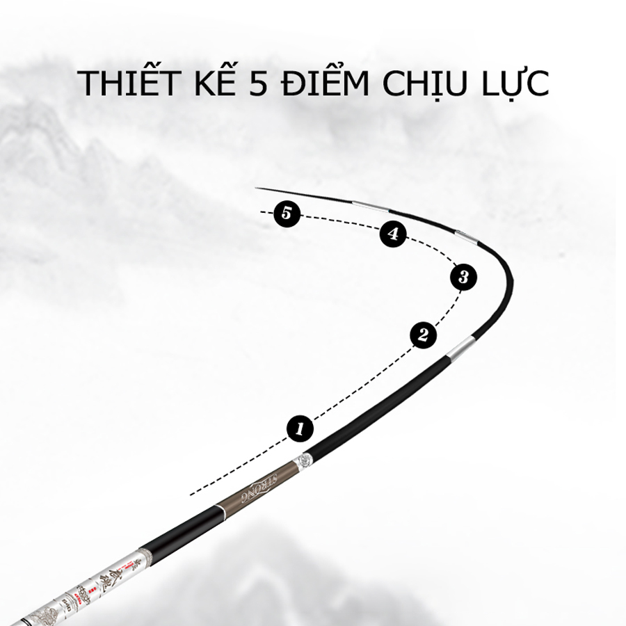 Cần Câu Siêu Nhẹ DONGDAO Vũ Hồn