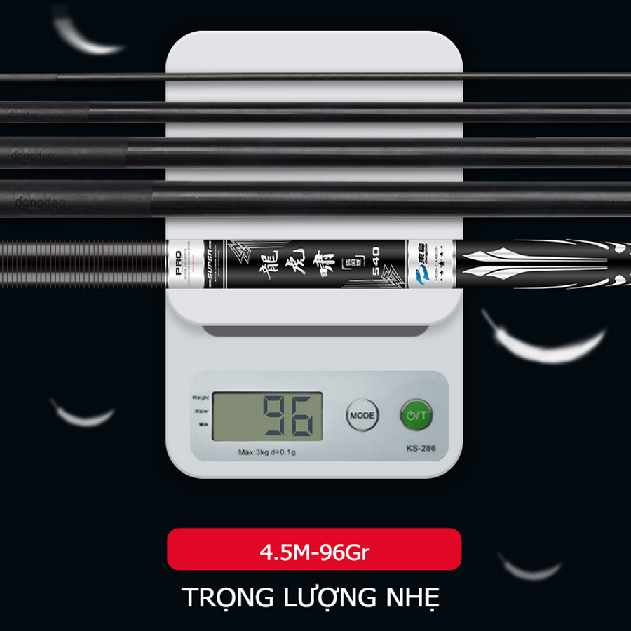 Cần Câu Tay Siêu Nhẹ DONGDAO NGỌA HỔ TÀNG LONG 4H