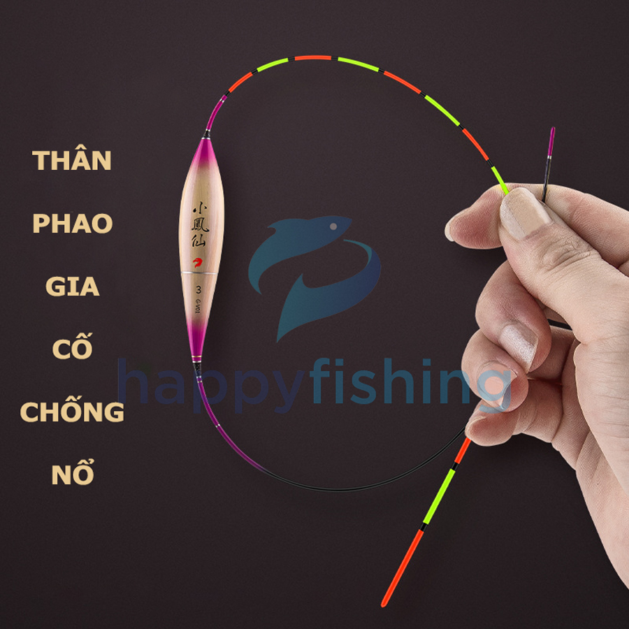 Phao Cỏ Câu Đài, Phao Cỏ Huyết Thủ Công Độ Nhạy Cao Tiểu Phượng Hoàng