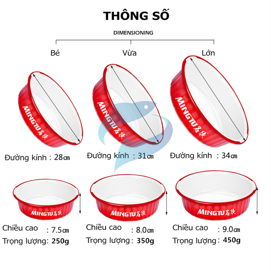 BỘ CHẬU PHA MỒI CAO CẤP MINGTU