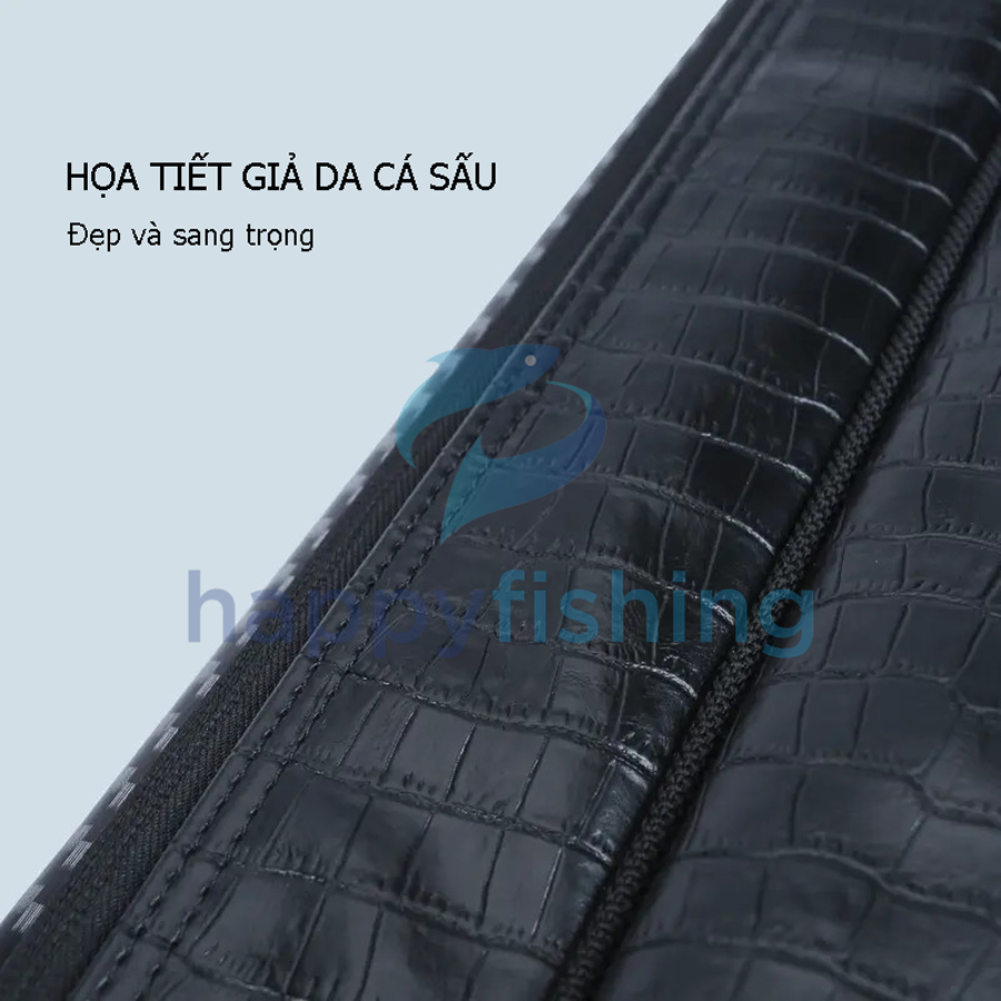 Bao Đựng Cần Carbon 2 Ngăn Đa Chức Năng Lão Ngư
