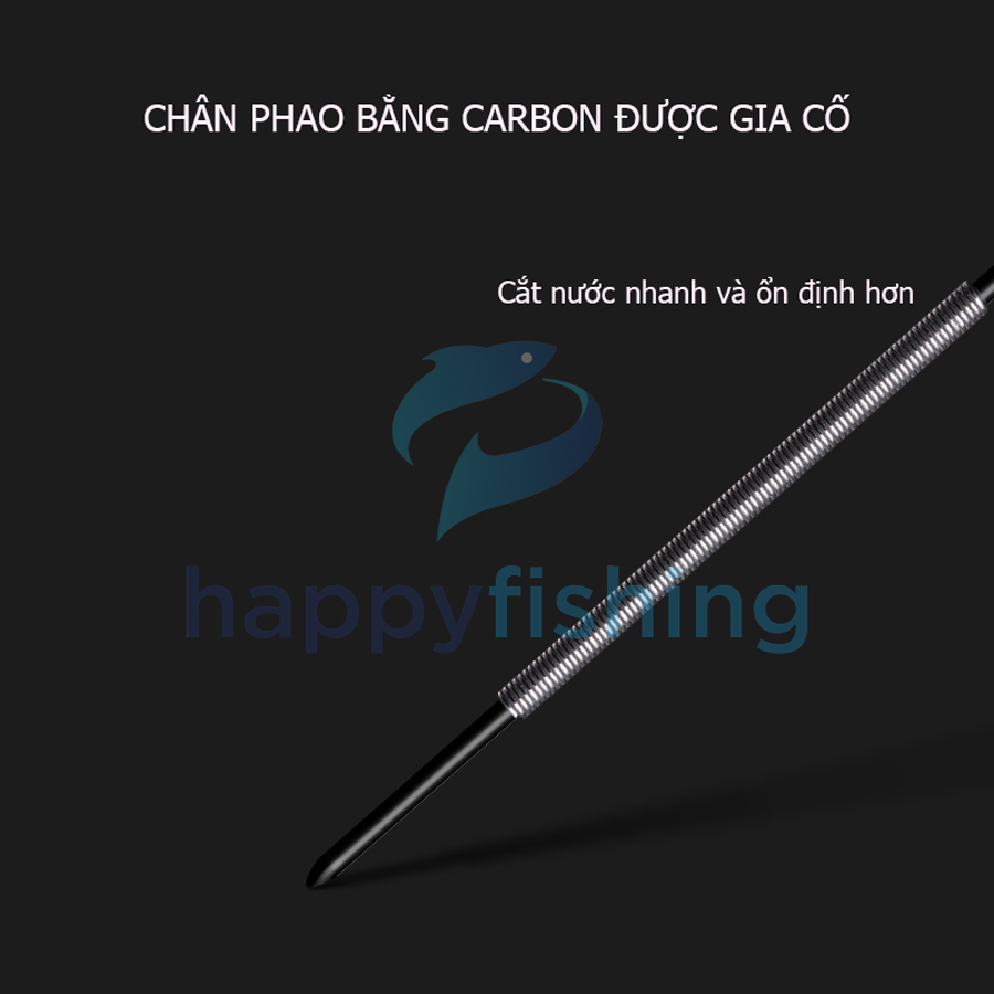 Phao Hố Đấu Săn Hàng, Phao Hố Đấu Tự Cân Chì, Phao Câu Trắm Đen FUYI