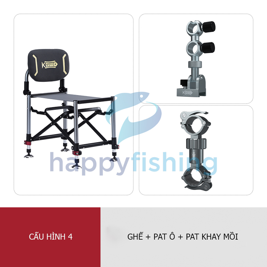 Ghế Xếp Câu Cá Công Thái Học 3.5kg