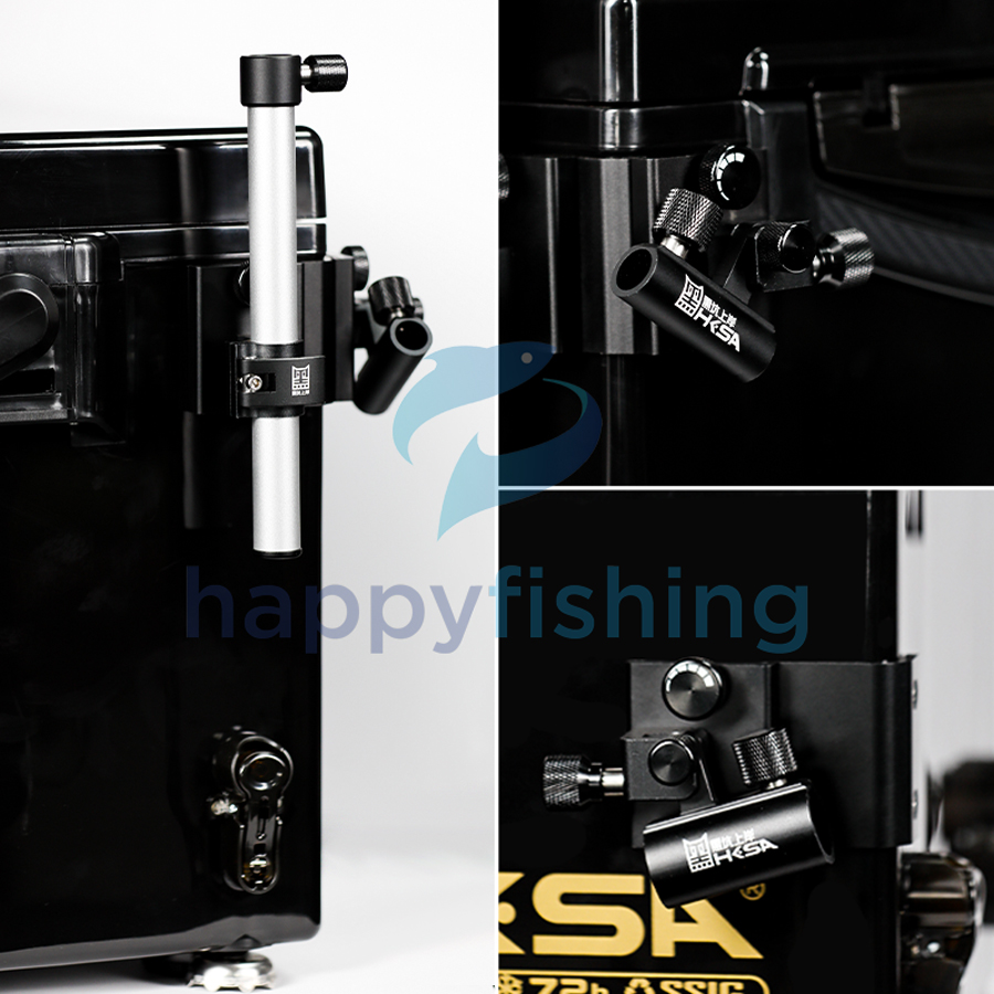 Bộ PAT Gắn Thùng, Bộ Phụ Kiện Thùng Câu Đài HKSA Đen