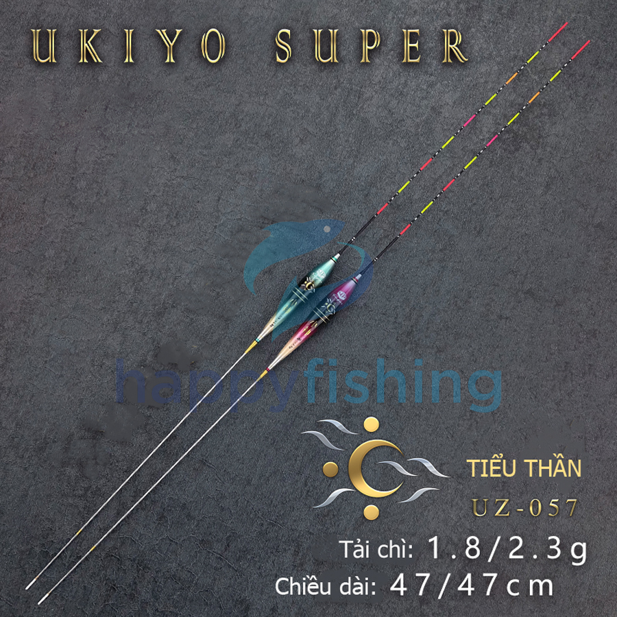 Phao Điện Câu Đài Cao Cấp Chuyên Chép UKIYO UZ-057 (Tiểu Thần)