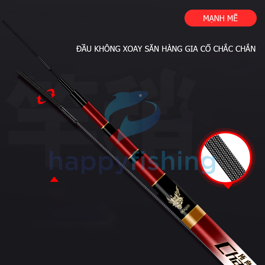 Cần Câu Đài Săn Hàng JINQUAN Khanh Quan Viêm Long Cự Vật Bản 5H Tải Tĩnh 5000G