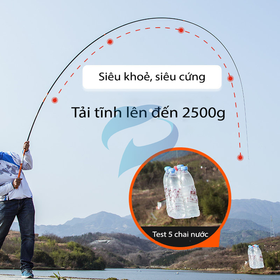 Cần Câu Carbon Siêu Nhẹ MC Phục Ma Kình Thiên 5H