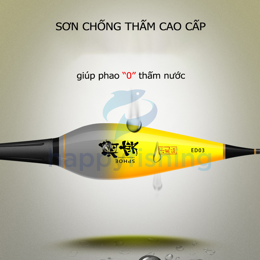 Phao Câu Cá Đổi Màu Thông Minh Tiểu Phượng Hoàng