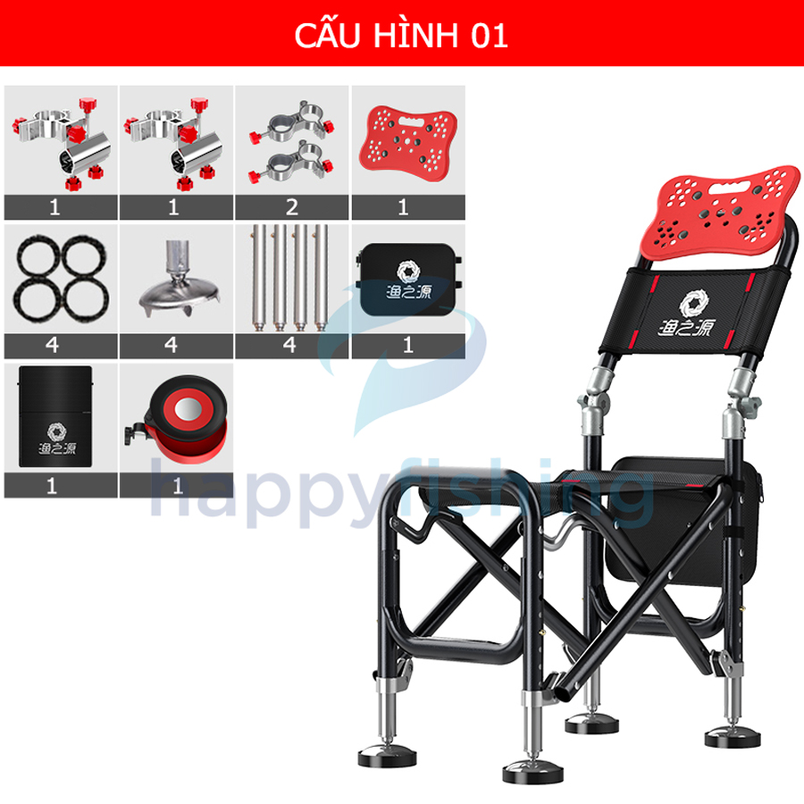 Ghế Xếp Mini Câu Cá cao cấp Ngư Chi Nguyên