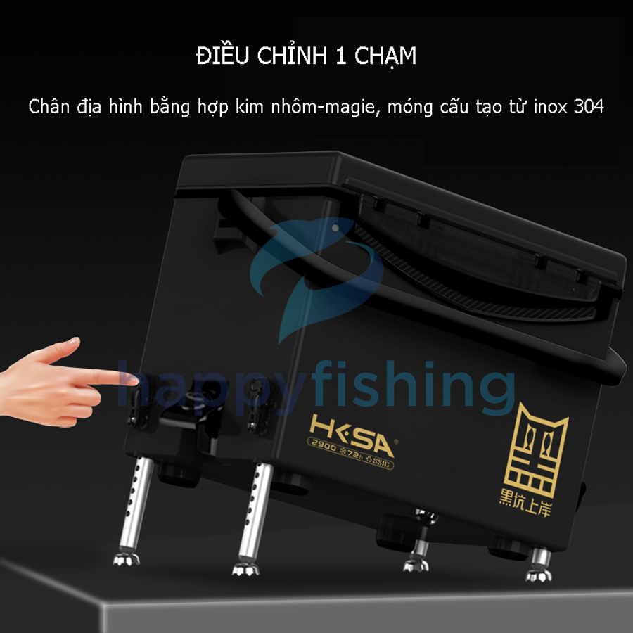 Thùng Câu Cá Mèo Đen HKSA Phiên Bản Đặc Biệt